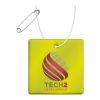 Reflective hanger square Neon yellow | No Branding | not available | not available