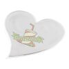 RFX™ S-12 heart L reflective PVC sticker White | No Branding | not available | not available