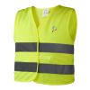 Reflective kids safety vest HW1 (XS) Neon yellow | Not applicable | No Branding | not available | not available