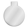 RFX™ round reflective PVC magnet large White | No Branding | not available | not available