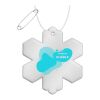 RFX™ snowflake reflective TPU hanger White | not available | No Branding | not available | not available