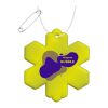 RFX™ snowflake reflective TPU hanger Neon yellow | No Branding | not available | not available