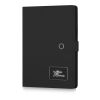 SCX.design O17 A4 light-up notebook powerbank Solid black-White | No Branding | not available | not available