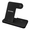 SCX.design W28 3-in-1 wireless charging base with phone stand Solid black | No Branding | not available | not available