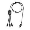 SCX.design C35 5-in-1 charging cable Solid black | No Branding | not available | not available