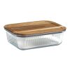 Citizen Green Purlunch 1000 ml borosilicate glass lunch box White