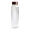 Citizen Green Purflow 500 ml borosilicate glass water bottle  White
