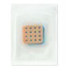 3-pieces anti scratch patches with full colour printed paper envelope  White