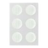 6-pieces imperfection patches with full colour printed paper envelope White