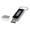 Rectangular light-up USB White-Solid black-Silver | No Branding | not available | not available | 1 GB