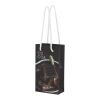 Handmade 170 g/m2 integra paper bag with plastic handles - small white | No Branding | not available | not available
