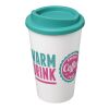 Americano 350 ml insulated tumbler White-Aqua | not available | No Branding | not available | not available