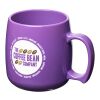Classic 300 ml plastic mug Purple | No Branding | not available | not available