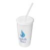 Stadium 350 ml double-walled cup White | No Branding | not available | not available