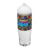 H2O Active® Tempo 700 ml dome lid sport bottle White-Transparent clear | not available | No Branding | not available | not available
