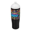 H2O Active® Tempo 700 ml dome lid sport bottle Solid black-White | Not applicable | No Branding | not available | not available