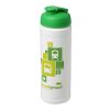 Baseline Plus 750 ml flip-lid sport bottle White-Green | not available | No Branding | not available | not available
