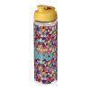 H2O Active® Vibe 850 ml flip lid sport bottle Transparent-Yellow | No Branding | not available | not available
