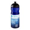 H2O Active® Eco Base 650 ml dome lid sport bottle Blue-Solid black | not available | No Branding | not available | not available