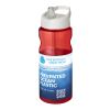 H2O Active® Eco Base 650 ml spout lid sport bottle Red-White | No Branding | not available | not available