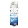 H2O Active® Eco Base 650 ml spout lid sport bottle White-Transparent clear | not available | No Branding | not available | not available