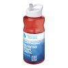 H2O Active® Eco Big Base 1 litre spout lid sport bottle Red-White | No Branding | not available | not available