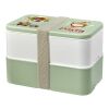 MIYO Renew double layer lunch box Ivory white-Seaglass green-Pebble grey | Not applicable | No Branding | not available | not available