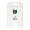 Pierre recycled plastic card holder Frosted white | No Branding | not available | not available