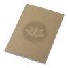 Novella Austen A6 recycled soft cover kraft notebook - 50 sheets Natural | No Branding | not available | not available
