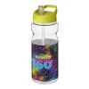 H2O Active® Base Tritan™ 650 ml spout lid sport bottle White-Lime | No Branding | not available | not available