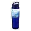 H2O Active® Eco Tempo 700 ml spout lid sport bottle Blue-Blue | not available | No Branding | not available | not available