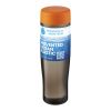 H2O Active® Eco Tempo 700 ml screw cap water bottle Orange-Charcoal | not available | No Branding | not available | not available