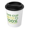 Americano® Espresso 250 ml recycled insulated tumbler White-Solid black | No Branding | not available | not available