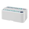 MIYO Pure single layer lunch box White-White | No Branding | not available | not available