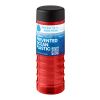 H2O Active® Eco Treble 750 ml screw cap water bottle Red-Solid black | No Branding | not available | not available