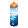 H2O Active® Eco Vibe 850 ml dome lid sport bottle Charcoal-Orange | No Branding | not available | not available