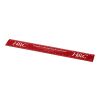 Renzo 30 cm plastic ruler Red | not available | No Branding | not available | not available