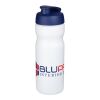 Baseline Plus 650ml flip-lid sport bottle White-Blue | not available | No Branding | not available | not available