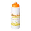 Baseline Plus 750 ml bottle with sports lid Transparent-Orange | No Branding | not available | not available