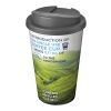 Brite-Americano® 350 ml tumbler with spill-proof lid Transparent-Grey | No Branding | not available | not available