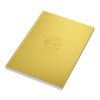 Novella Austen A5 metallic soft cover notebook - 100 sheets Gold | No Branding | not available | not available