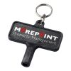 Largo keyring and plastic radiator key Solid black | No Branding | not available | not available