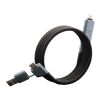 SCX.design C52 100W 4-in-1 rPET magnetic ultra fast charging cable  Standard | Gun metal | No Branding | not available | not available