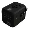 SCX.design T16 universal travel adapter Solid black