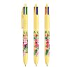 BIC® 4 Colours® Pastel + Lanyard Yellow
