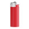 BIC J25 standard lighter clear red-White-clear red-chrome | No Branding | not available | not available
