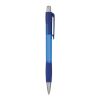 Striped Grip pen blue