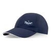 Morion 6 panel GRS recycled cool fit sandwich cap Standard | Heather navy | not available | No Branding | not available | not available | not available