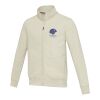 Galena unisex Aware™ recycled full zip sweater Oatmeal | 3XL