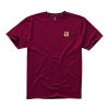 Nanaimo short sleeve men's t-shirt Standard | Burgundy | XL | No Branding | not available | not available | not available